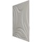 Ekena Millwork 19 5/8in. W x 19 5/8in. H Savannah EnduraWall Decorative 3D Wall Panel Covers 2.67 Sq. Ft. WP20X20SVCCB - alternate 2